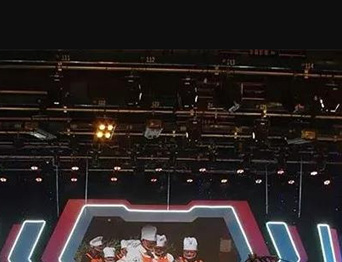 坐標(biāo)廣東梅州！通用舞臺承接梅州廣播電視臺演播廳項目